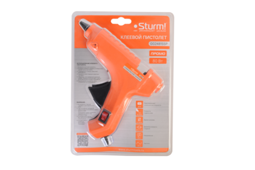 Пистолет клеевой 80Вт,  Sturm-Tehinstrument