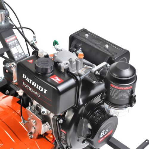 Мотоблок дизельный Patriot Boston 6 D-Tehinstrument