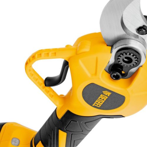 Секатор аккумуляторный, бесщет., CP-30BL, Li-Ion, 20 В, лезвия SK5 // Denzel-Tehinstrument