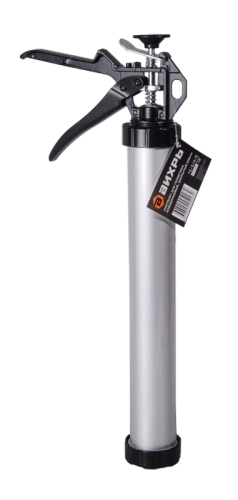 Пистолет для герметика алюминиевый закрытый 600мл Вихрь-Tehinstrument