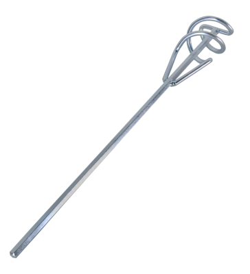 Насадка-миксер оцинкованная Вихрь 60х400 мм, НЕХ-Tehinstrument