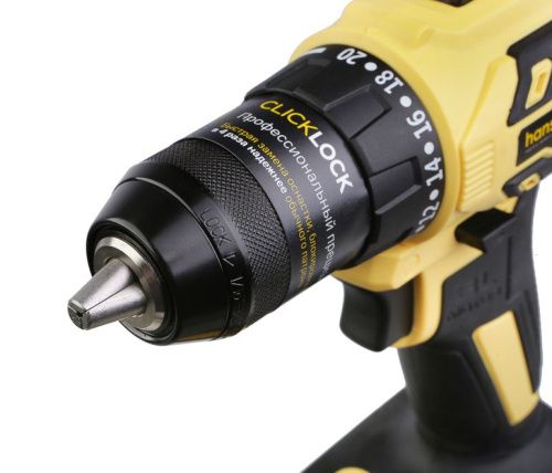 HCD2065BLC Дрель аккумуляторная  б/щ Hanskonner 1BatterySystem-Tehinstrument