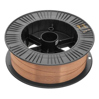 Омедненная проволока ER70S-6, диам. 1 мм, 15 кг, диам. катушки D300 Denzel-Tehinstrument