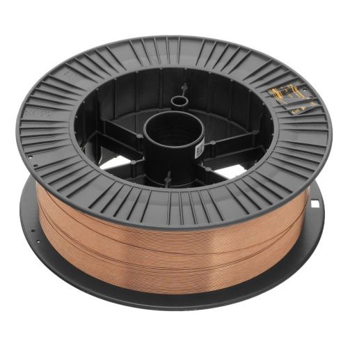 Омедненная проволока ER70S-6, диам. 1 мм, 15 кг, диам. катушки D300 Denzel-Tehinstrument