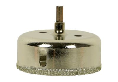 Коронка алмазн. По керам. Плитке и стеклу 75 х 55 мм,  с центрир. Сверл.  Sturm-Tehinstrument