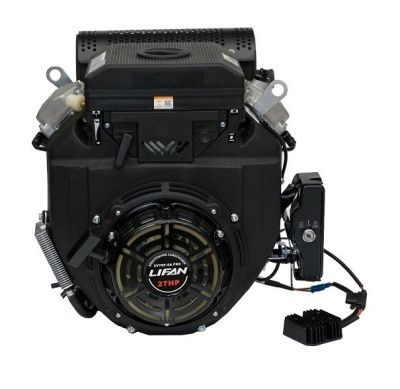 Двигатель Lifan LF2V78F-2A PRO(New), вал ?25мм, катушка 3 Ампера, датчик давл./м, м/рад-р, ручн.+электр. запуск-Tehinstrument