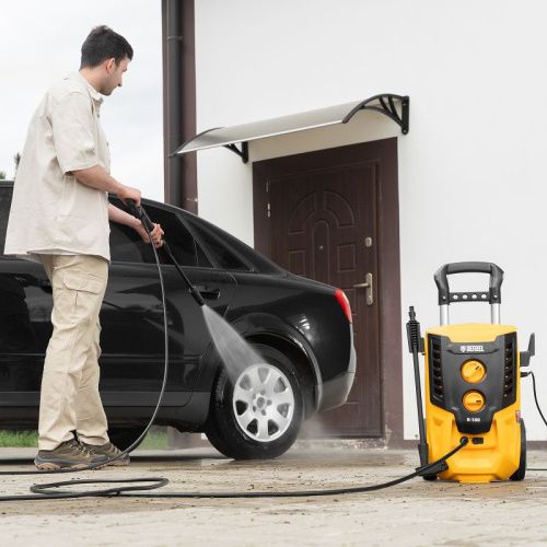 Моечная машина высокого давления R-180, 2200 Вт, 180 бар, 380 л/ч, колесная// Denzel-Tehinstrument