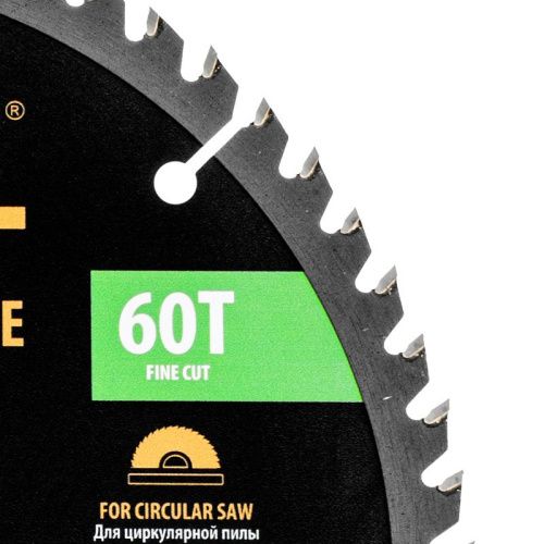 Пильный диск по дереву ф216 х 20 мм, 60 зубьев Denzel-Tehinstrument