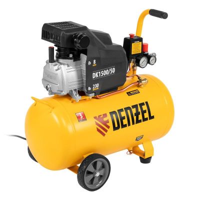 Компрессор воздушный Denzel DK1500/50, Х-PRO-Tehinstrument