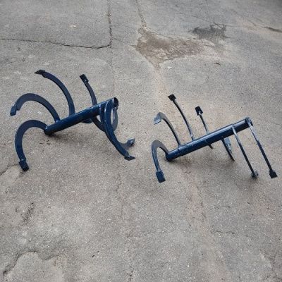 Фрезы Целина для мотоблоков с осью шестигранник 32 мм. 7 зубов, (ротоваторы под шестигранник 32 мм.)-Tehinstrument