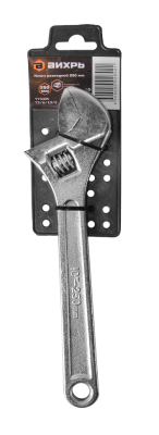 Разводной ключ Вихрь 250 мм-Tehinstrument