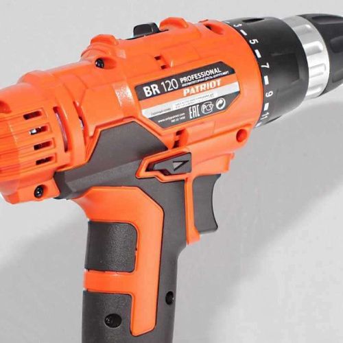 Аккумуляторная дрель-шуруповерт Patriot BR 120 (аккумуляторный шуруповерт Патриот 120), 180301400-Tehinstrument