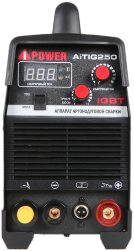 Аргонодуговой сварочный аппарат A-iPower AiTIG250-Tehinstrument