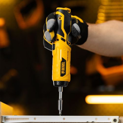 Отвертка аккумуляторная Denzel CSH-3.6, 54 биты, Li-Ion, 3,6 В-Tehinstrument