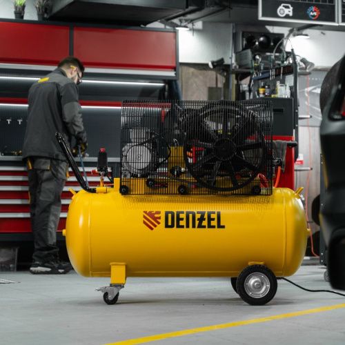 Компрессор воздушный ременной привод Denzel BCV 4000-T/200-Tehinstrument