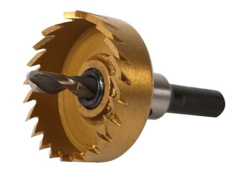 Коронка биметаллическая, 41 мм, по тонколистовому металлу, центрирующее сверло,  Sturm-Tehinstrument