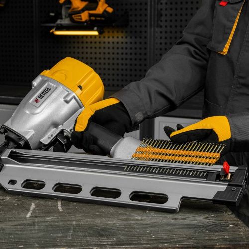 Гвозди для пнев. нейлера (крашен.), длина - 75 мм, диам. - 3,05 мм, 2000 шт. Denzel-Tehinstrument