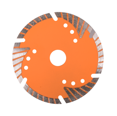 Диск алмазный отрезной Турбо - сегментный, 125 х 22,2 мм, сухая резка Вихрь-Tehinstrument