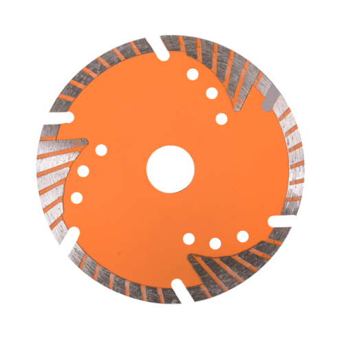 Диск алмазный отрезной Турбо - сегментный, 125 х 22,2 мм, сухая резка Вихрь-Tehinstrument