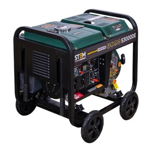Генератор дизельный STEM Techno S3000DE -Tehinstrument