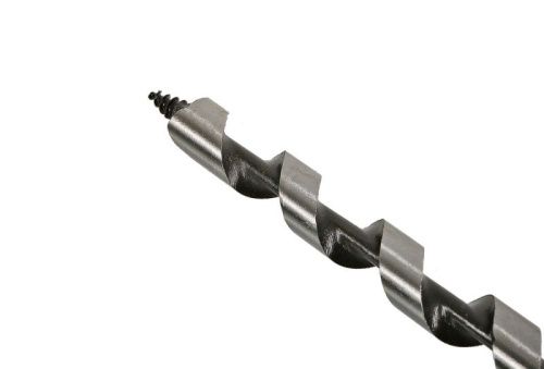 Сверло винтовое по дереву, 10х230мм, сталь 45, шестигранный хвостовик,  Sturm-Tehinstrument