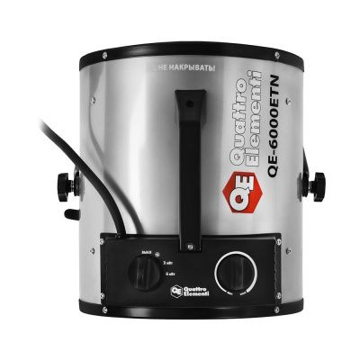 Нагреватель воздуха электрический с ТЭН QUATTRO ELEMENTI QE-6000 ETN  — цилиндр-Tehinstrument