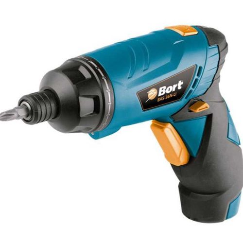 Аккумуляторная отвертка Bort BAS-36N-Li (отвертка Борт 36), 93728182-Tehinstrument