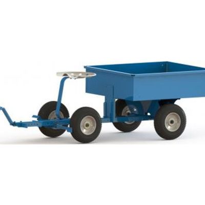 Тележка НЕВА одноосная самосвальная для работы с адаптером АПМ-Tehinstrument
