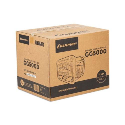 Бензиновый генератор CHAMPION GG5000-Tehinstrument