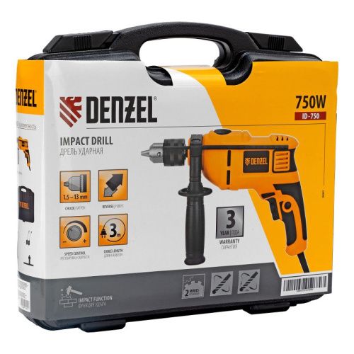 Дрель ударная Denzel ID-750-Tehinstrument