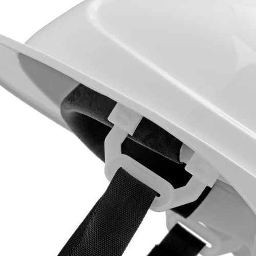 Каска защитная ударопрочная, ABS/PC, плавная регулировка, модель «Форвард» (К-05)белая Denzel-Tehinstrument