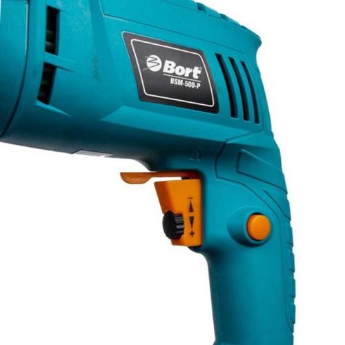 Электрическая ударная дрель Bort BSM-500-P (дрель Борт 500р), 93729080-Tehinstrument
