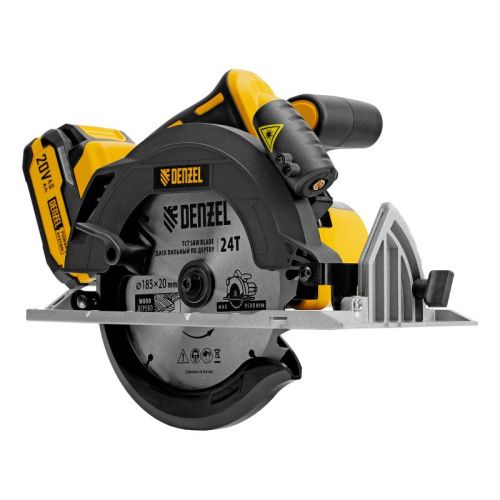 Пила циркулярная аккумуляторная бесщеточная Denzel CCSH-BL-20-185-Tehinstrument