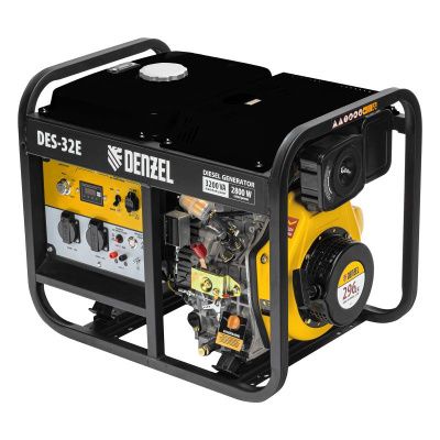Генератор дизельный Denzel DES-32E-Tehinstrument