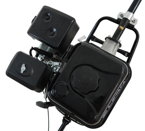Мотор лодочный болотоход Habert (двигатель Lifan 170F D20)-Tehinstrument