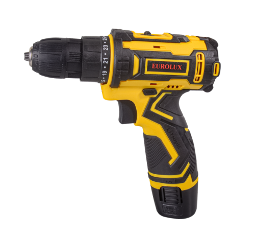Дрель-шуруповерт Eurolux ДА-12/2-1Li-Tehinstrument