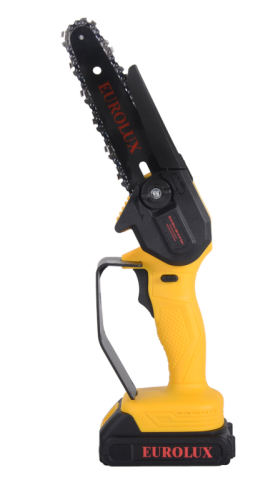 Электрическая аккумуляторная пила ELS-20-Li-2К 6+8 Eurolux (две цепи,две шины,2 АКБ и ЗУ в компл)-Tehinstrument