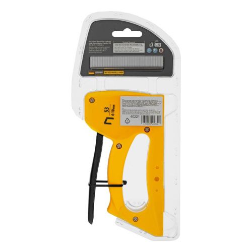 Степлер пластиковый, скобы в комплекте, тип 53, 6-10 мм Denzel-Tehinstrument