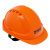 Каска защитная ударопрочная, ABS/PC, плавная регулировка, модель «Форвард» (К-05)оранж. Denzel-Tehinstrument