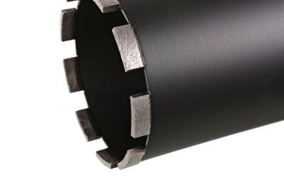 Коронка алмазная LASER по железобетону 112 мм, 1 1/4" , L=450мм, Hanskonner-Tehinstrument