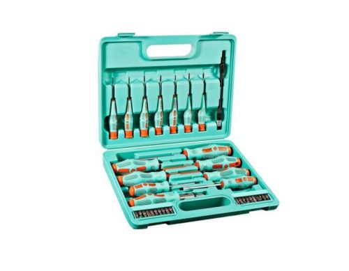 Набор отверток 36 предметов, пластиковый кейс, CrV, Sturm-Tehinstrument