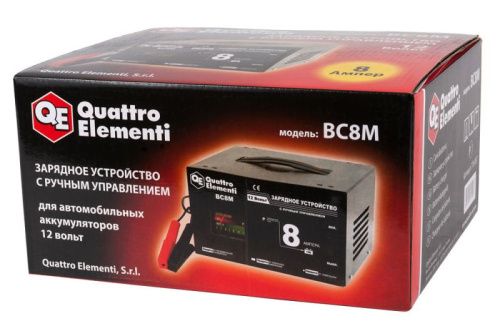 Зарядное устройство QUATTRO ELEMENTI BC  8M-Tehinstrument
