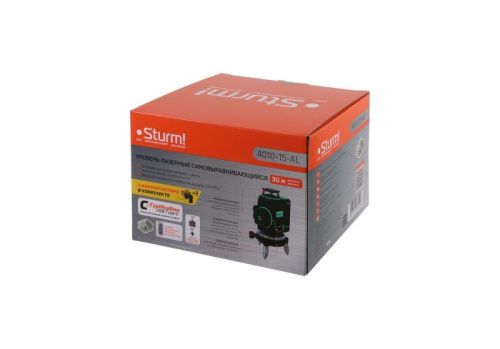 Уровень лазерный 12 зелёных лучей,  Sturm-Tehinstrument