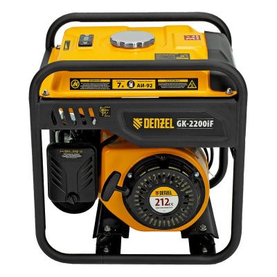 Генератор инверторный Denzel GK-2200iF-Tehinstrument