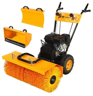 Машина подметально-уборочная Habert HBB25-F 3в1 (щетка+отвал+ковш)-Tehinstrument