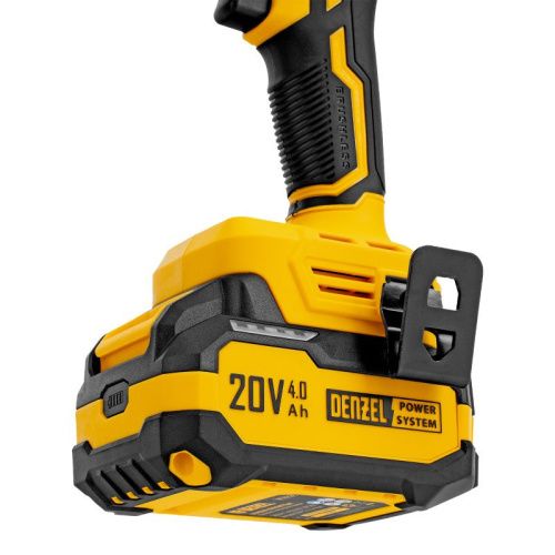 Бесщеточный аккумуляторный ударный винтоверт Denzel CIDH-BL-20-270, Li-Ion, 20 В-Tehinstrument