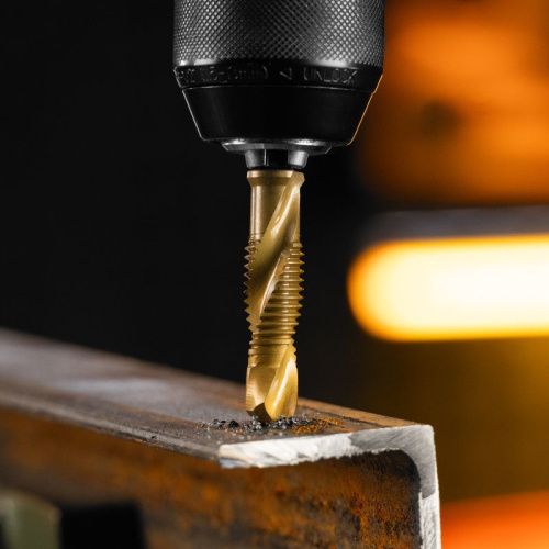 Сверло-метчик М12 х 1,75 мм, Р6М5// Denzel-Tehinstrument