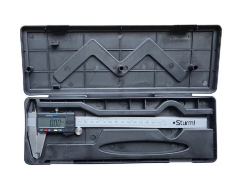 Штангенциркуль электронный 200 мм с глубиномером  Sturm-Tehinstrument