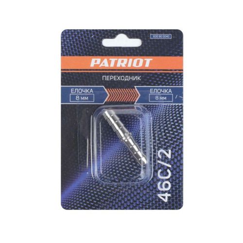 Переходник PATRIOT 46C/2 (елочка 8 мм)-Tehinstrument
