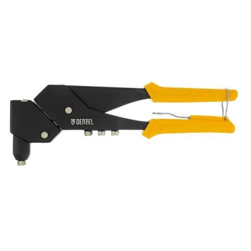 Заклепочник ручной, 285 мм, поворотный, 0-360, заклепки 2,4-3,2-4,0-4,8 мм Denzel-Tehinstrument